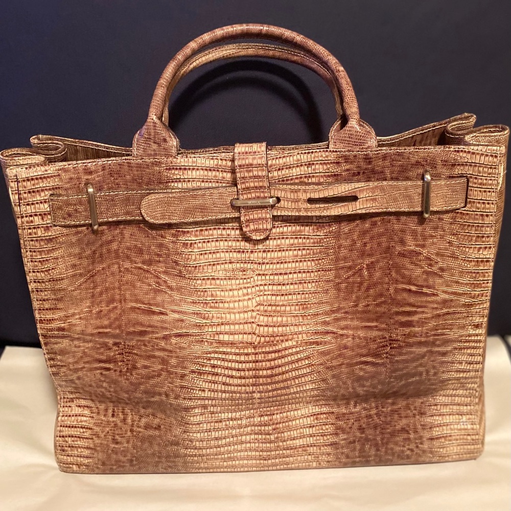 Furla large top handle tote
